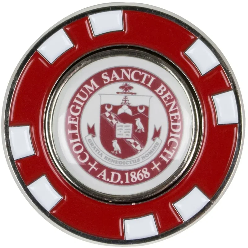 Custom Metal Magnetic Poker Chip Ball Marker — view 6