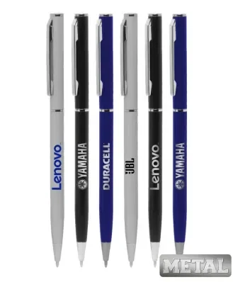 Metal Twist Pens - Twiggy Design — view 2
