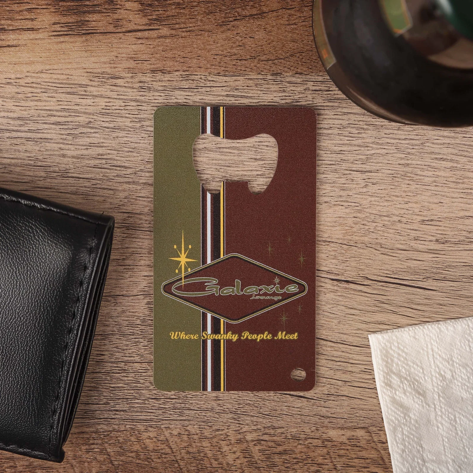 Metal Wallet Size Bottle Opener — view 2