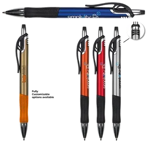 Custom Metallic Gripper Pen