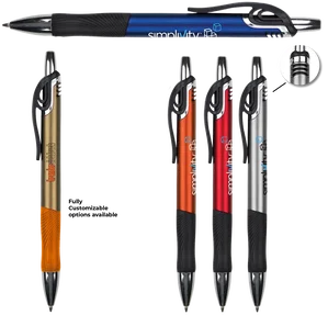 Custom Metallic Gripper Pen