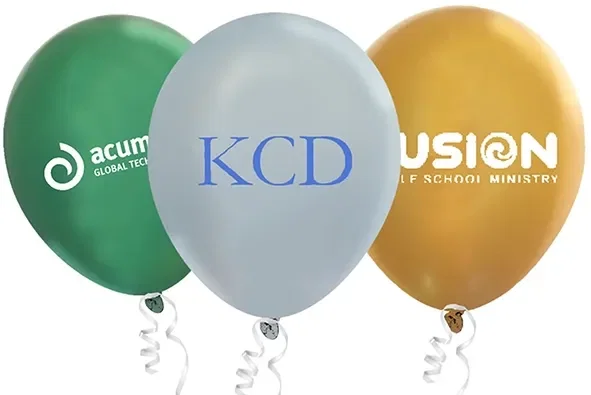 Metallic Latex Balloon (9")  — view 11