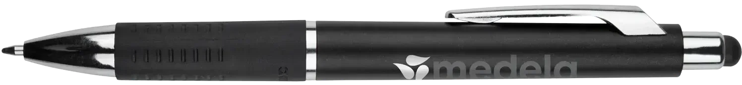 Branded Metallic Stylus Gripper Pen — view 4