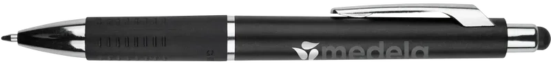 Branded Metallic Stylus Gripper Pen — view 4