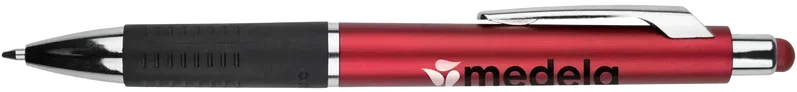 Branded Metallic Stylus Gripper Pen — view 7