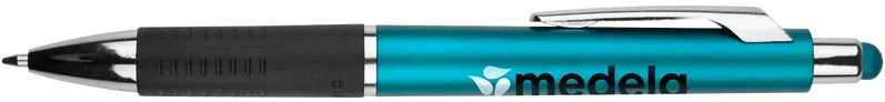 Branded Metallic Stylus Gripper Pen — view 8