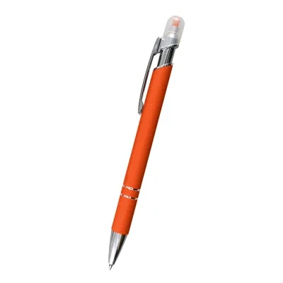 Ballpoint end shown extended and ready for writing