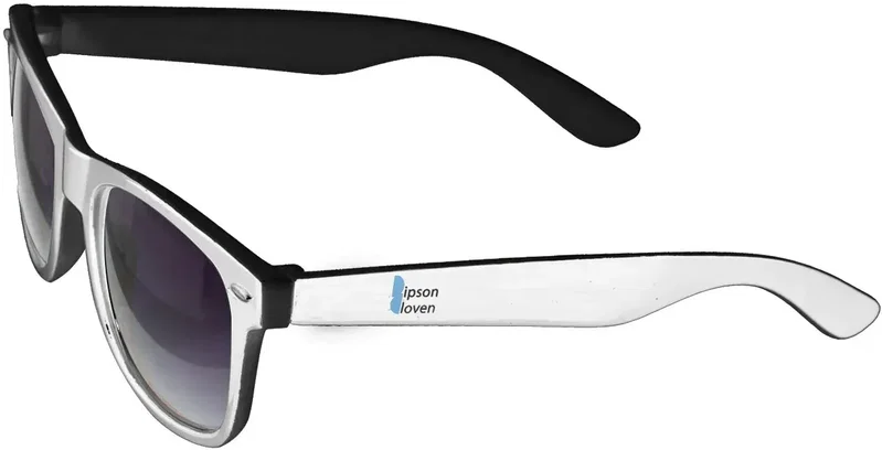 Miami Dual Tone Sunglasses - Personalized with 2-Color Imprint — view 4