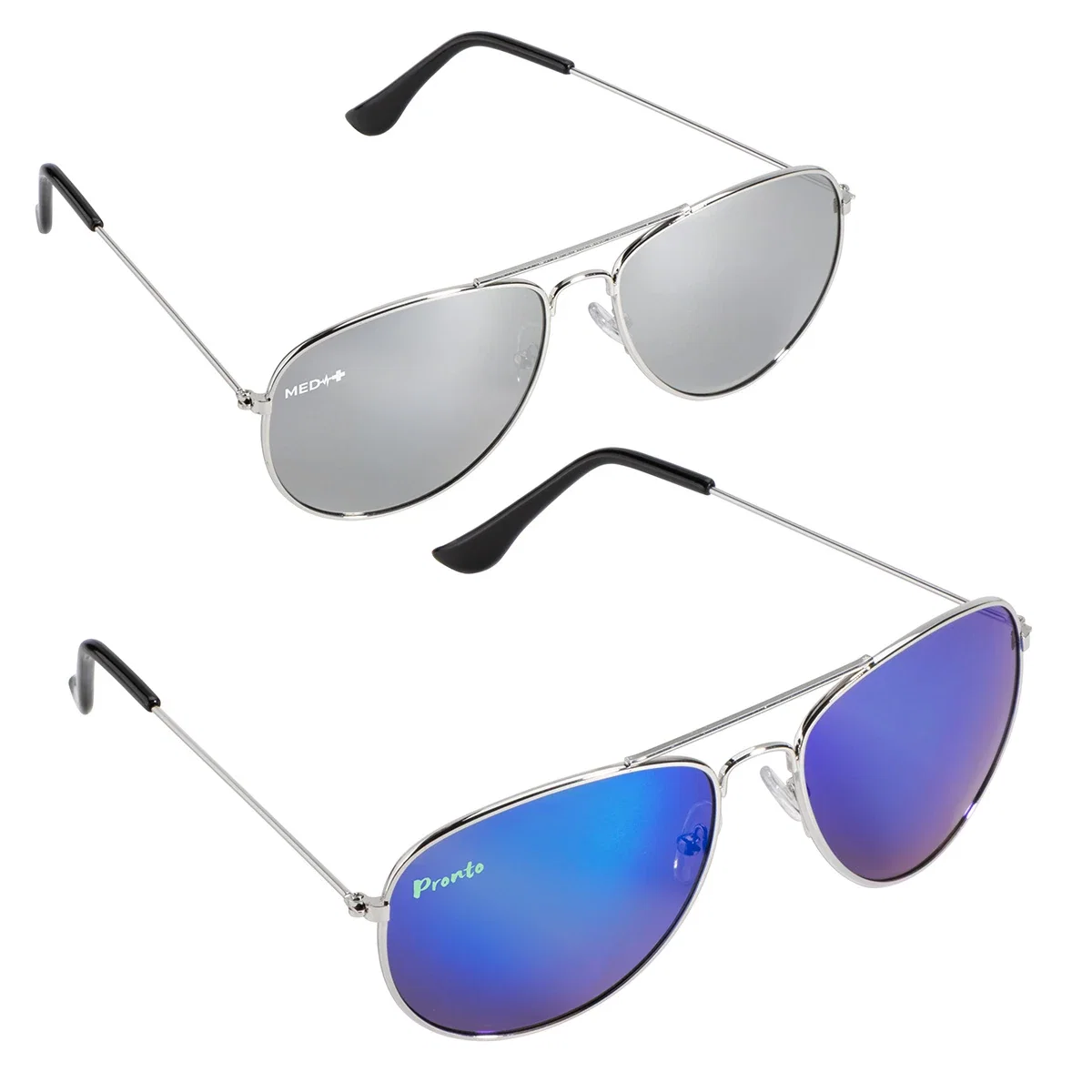 Custom Miami Sunglasses, front view of the branded promotional sunglasses