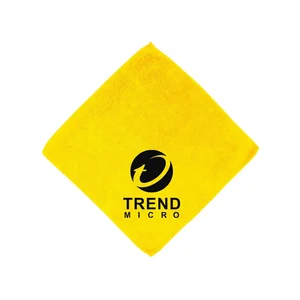 Heavy Duty Microfiber Cleaning Cloth, 12" x 11.5", 1-Color Imprint
