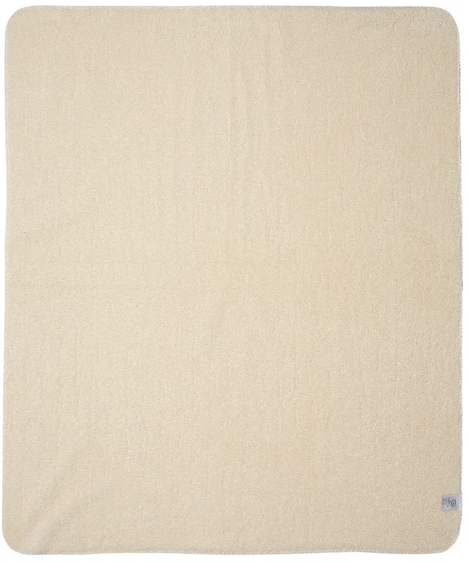 Larger size of the custom Micro-Mink 430GSM sherpa blanket with a full-color branded logo