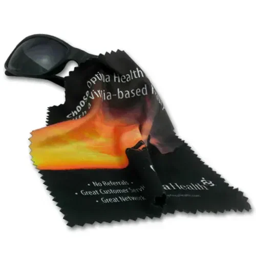 Microfiber Full Color Cloth 6x6 in Pouch — view 2