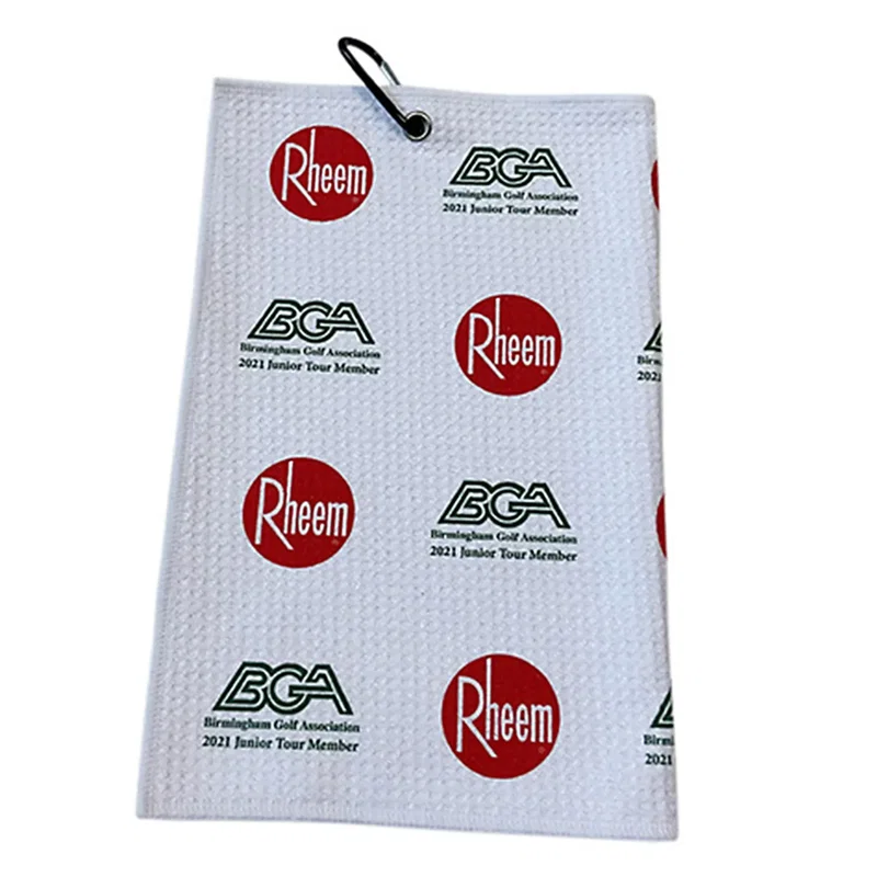 Microfiber Golf Towel With Hook — view 1