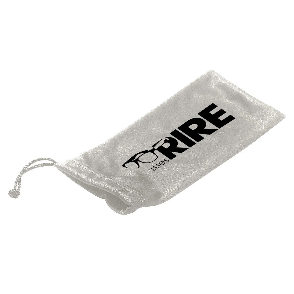 Purple sack laid flat to reveal the printable surface
