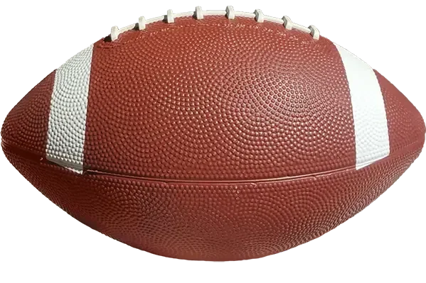 Mid-Size Rubber Football (12 1/2") — view 2