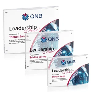 Acrylic Award with Magnetic Double-Pane Closure