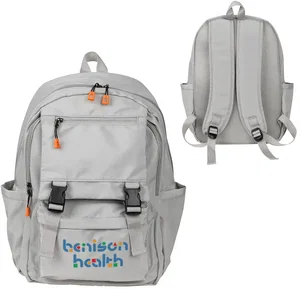 Midtown Buckle-Front Backpack