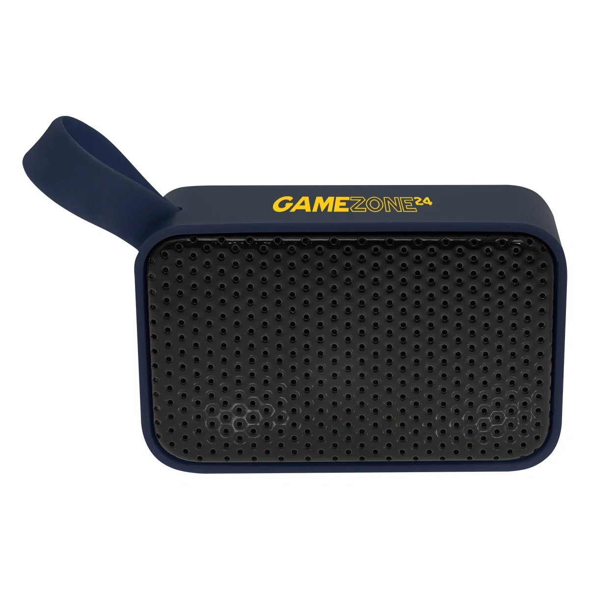 Blue option angled to show the compact body