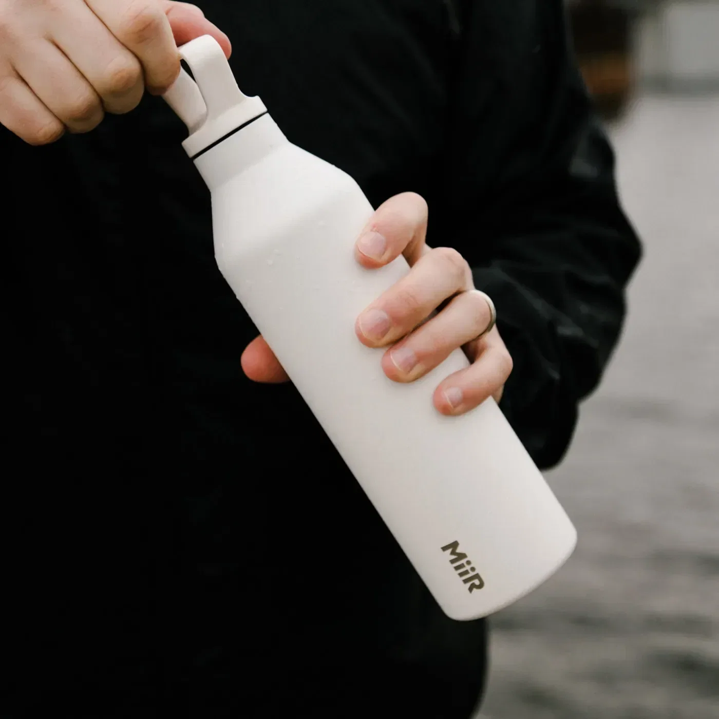 MiiR® Vacuum Insulated Bottle - 23 Oz. held in hand