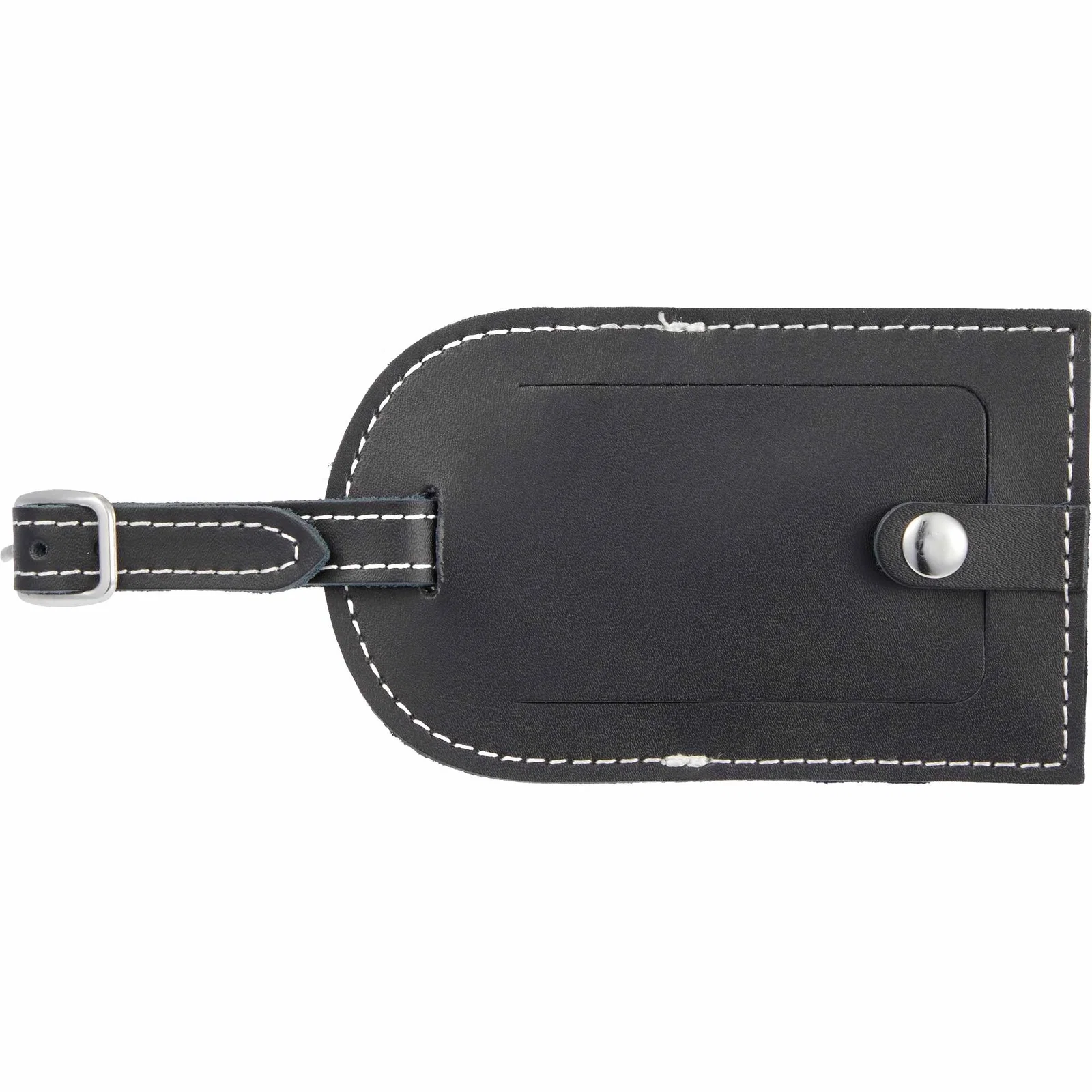 Personalized Millennium Leather Luggage Identification Tag — view 5