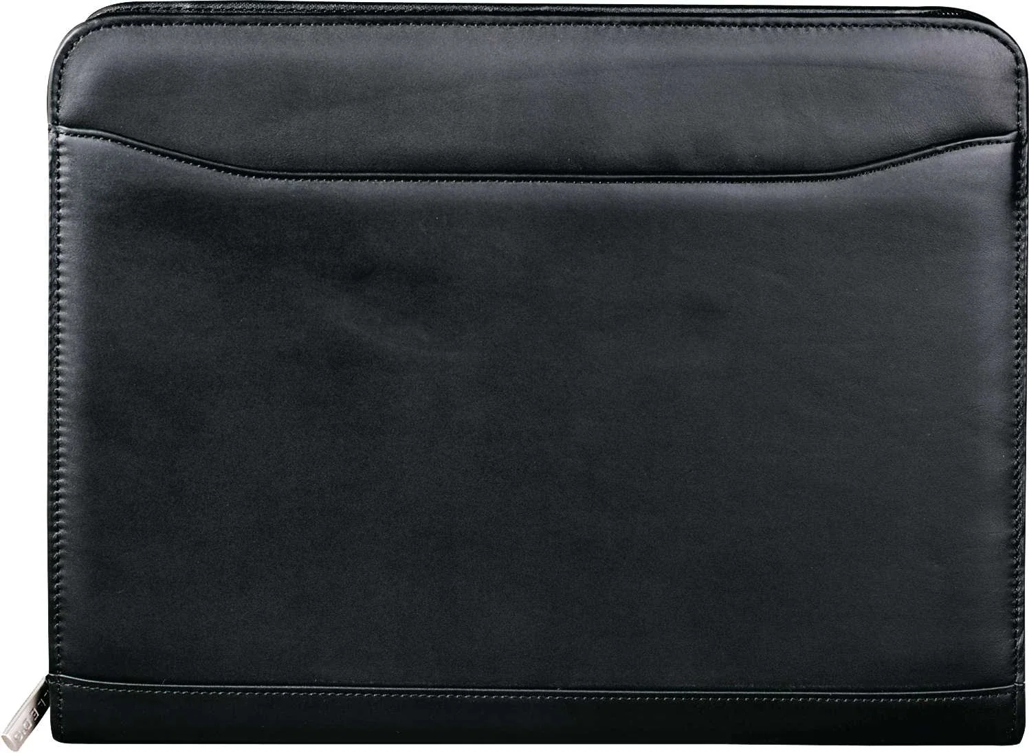 Millennium Leather Zippered Padfolio with FSC® Mix Paper — view 6