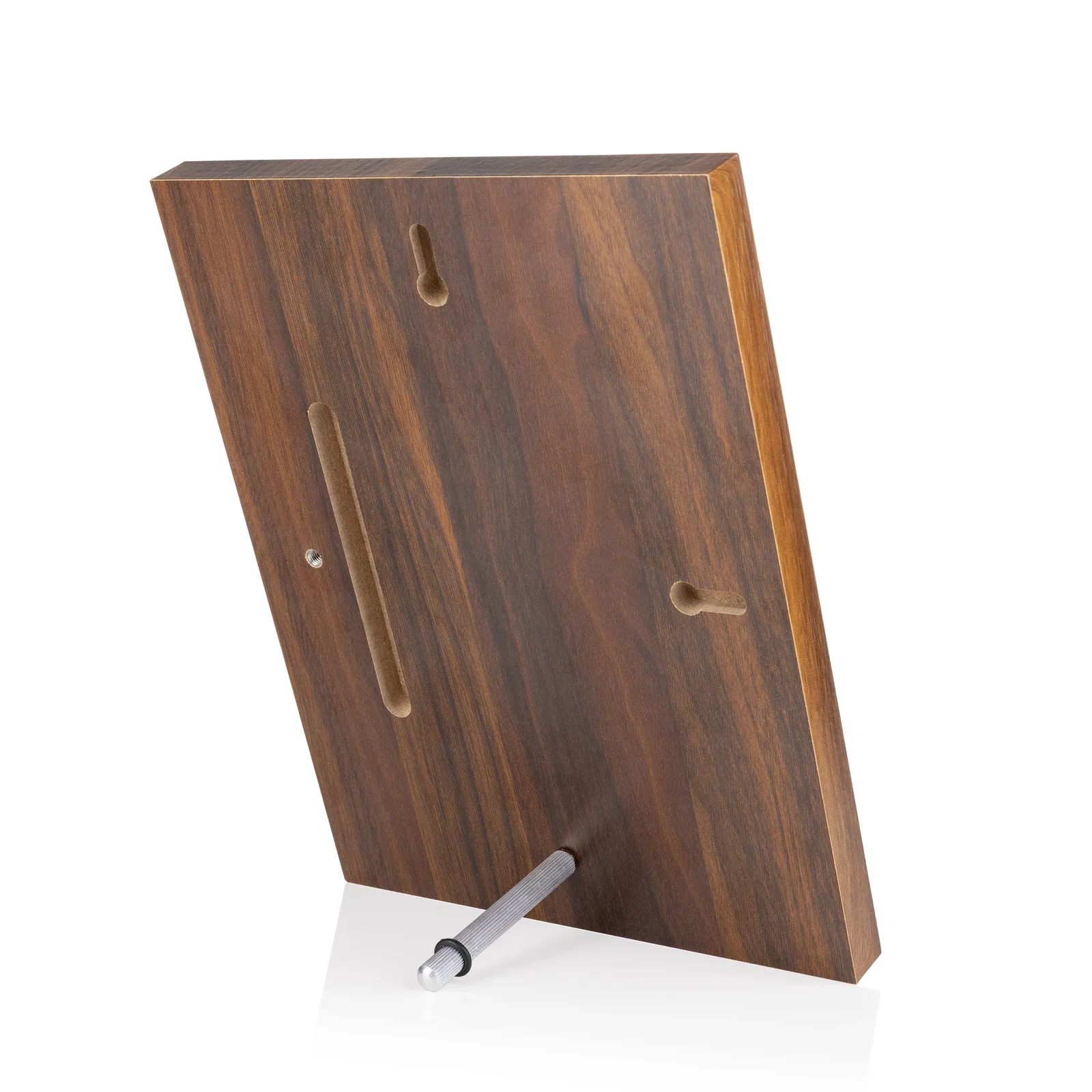 Custom Walnut Wall Plaque With Gold Engraving Plate for retirement presentations