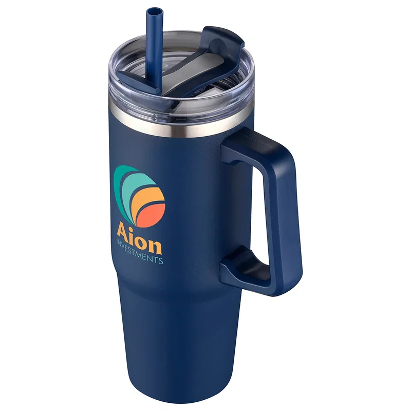 Group shot of Milo 30 oz Vacuum Insulated Mugs in assorted colors