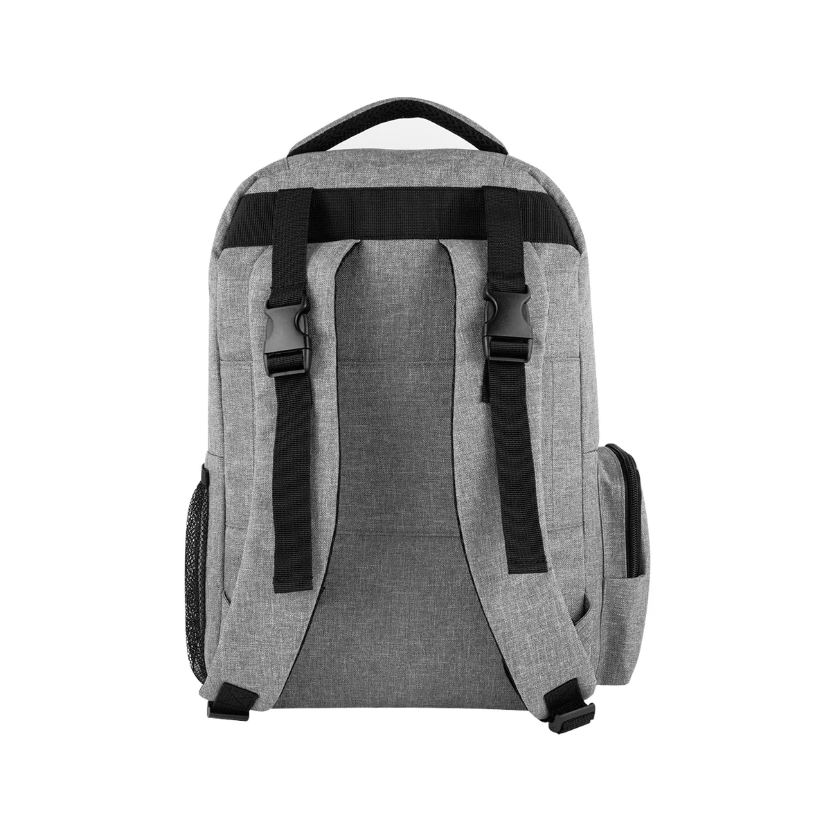 Side view showing the eighteen-inch height and slim depth