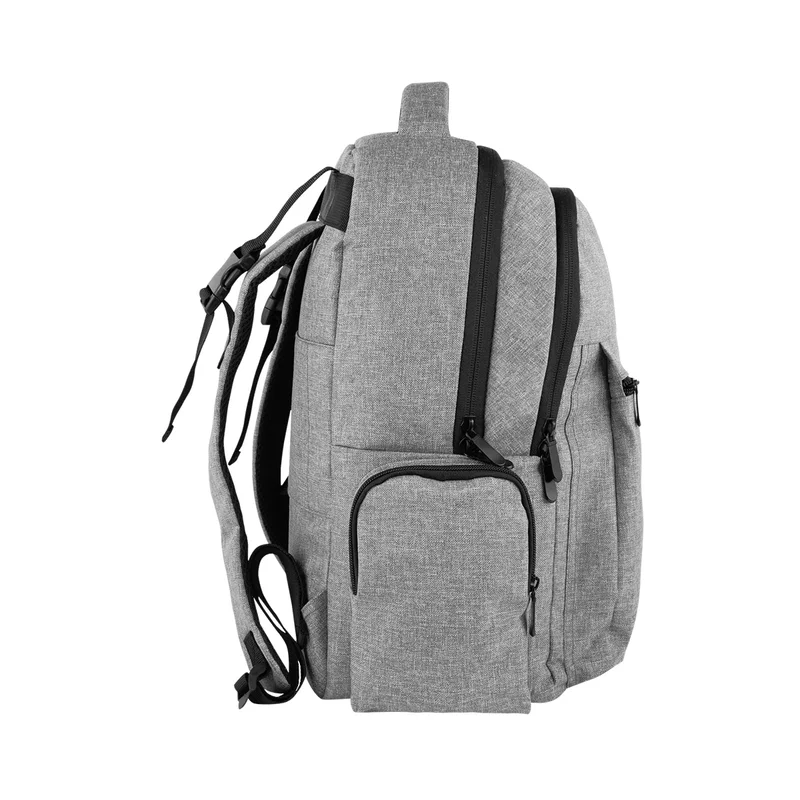 Worn on the back to show carrying position