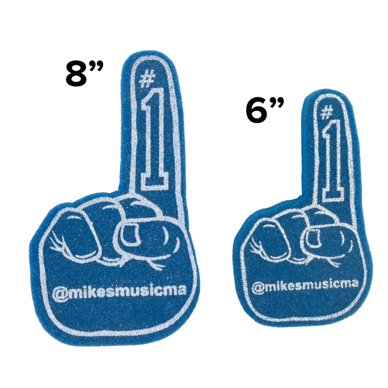 Mini #1 Foam Fingers (2 Sizes) — view 4