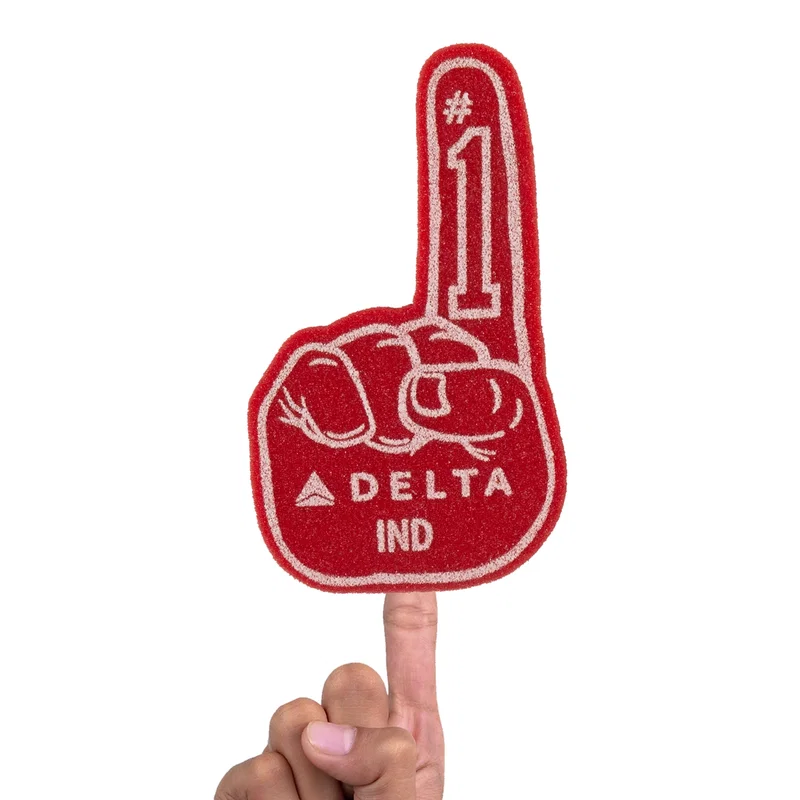 Mini #1 Foam Fingers (2 Sizes) — view 5