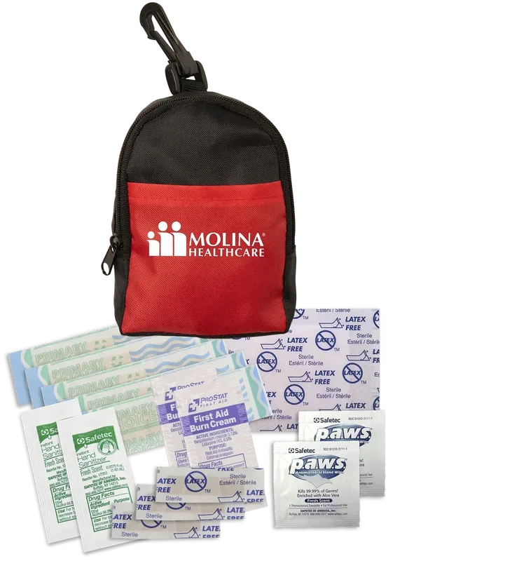Personalized Mini Backpack First Aid Kit