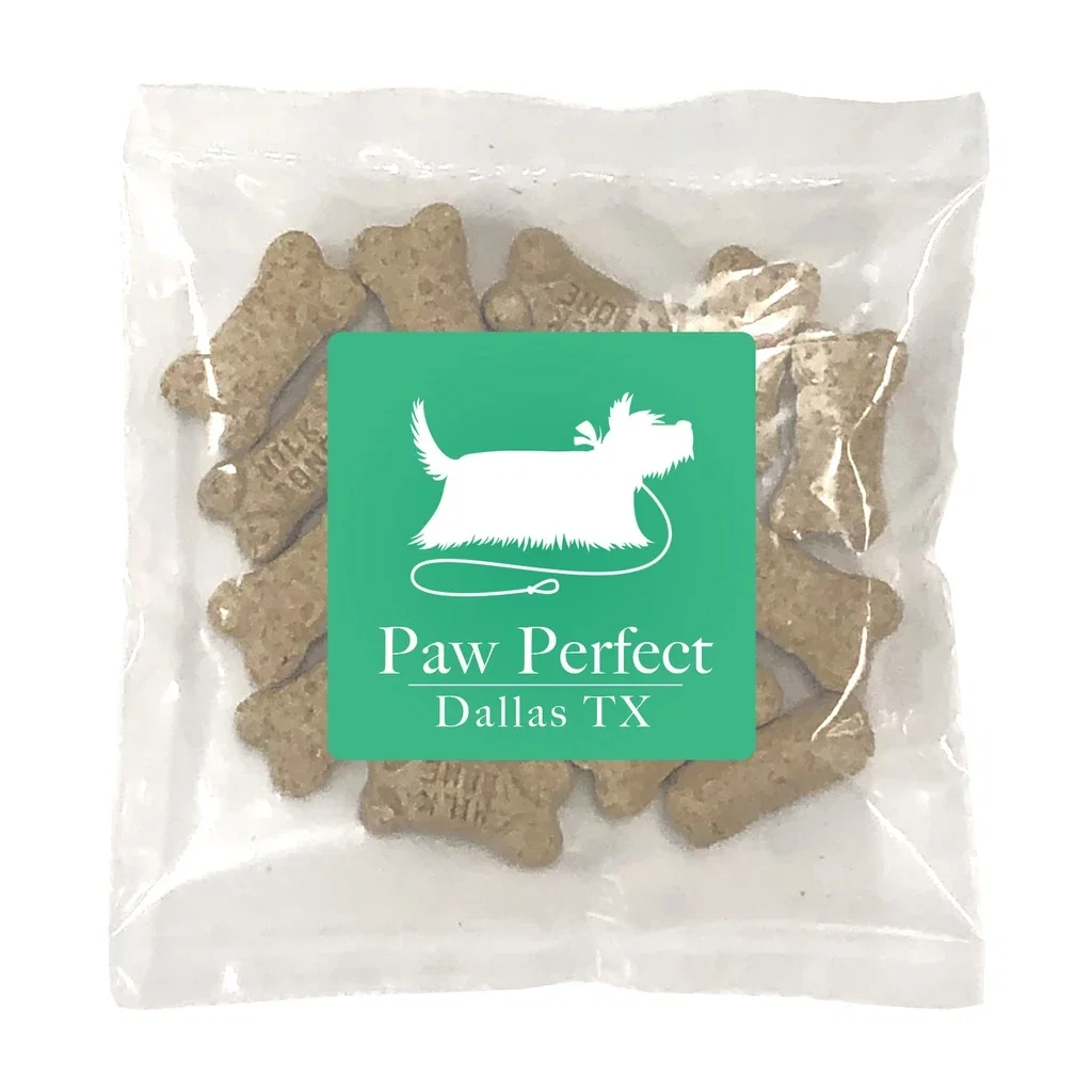 Mini Bag with Square Magnet Pet Fill — Candy Fill: Mini Dog Bones — view 2