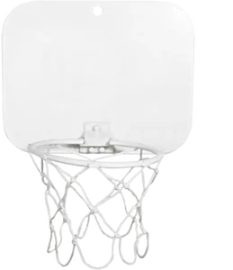 Mini Basketball Backboard w/ 4" Unimprinted Foam Basketball