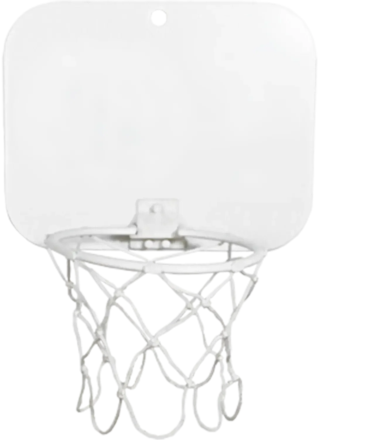Mini Basketball Backboard w/ Unimprinted Vinyl Basketball — view 3