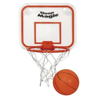 Backboard measures about 9 inches wide