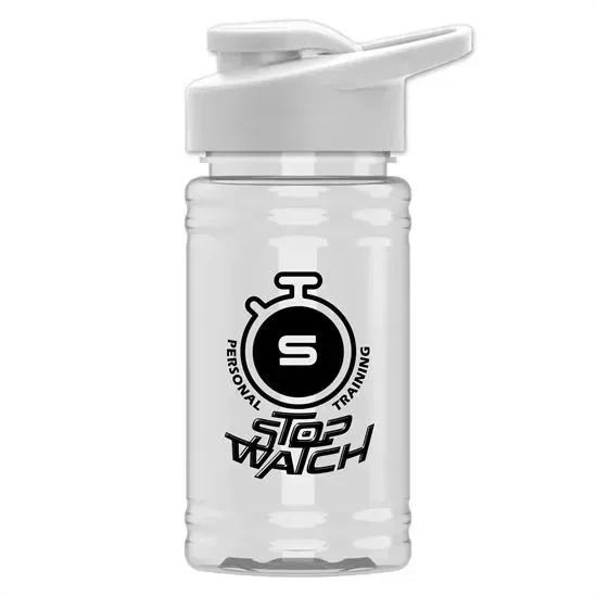 Mini Bottle with Drink-Thru Lid (16 oz.) — view 3