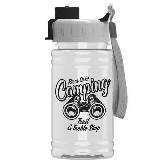 Mini Bottle with Quick-Snap Lid (16 oz.) — view 2