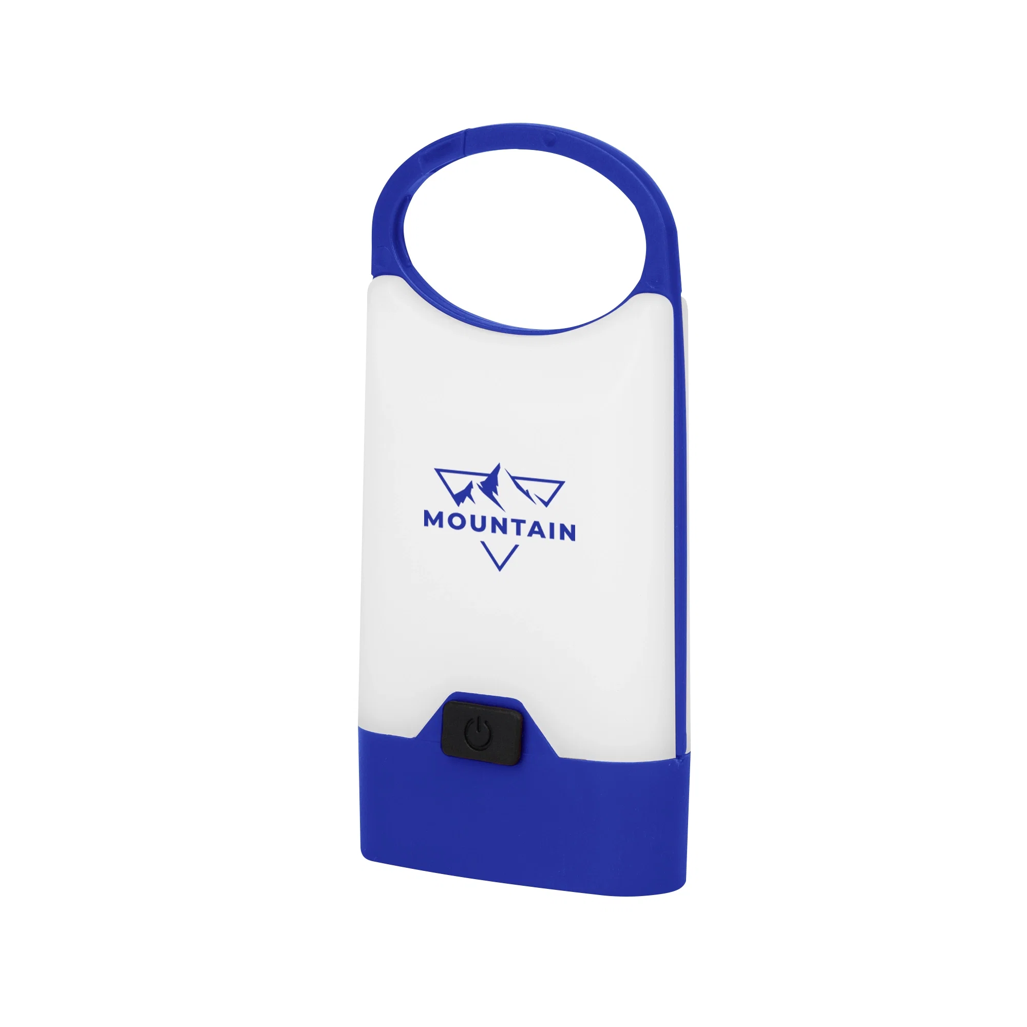 Mini lantern with a carabiner clip for hanging