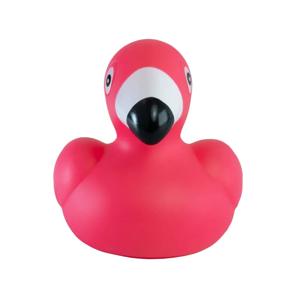 Mini Flamingo Rubber Duck — view 2