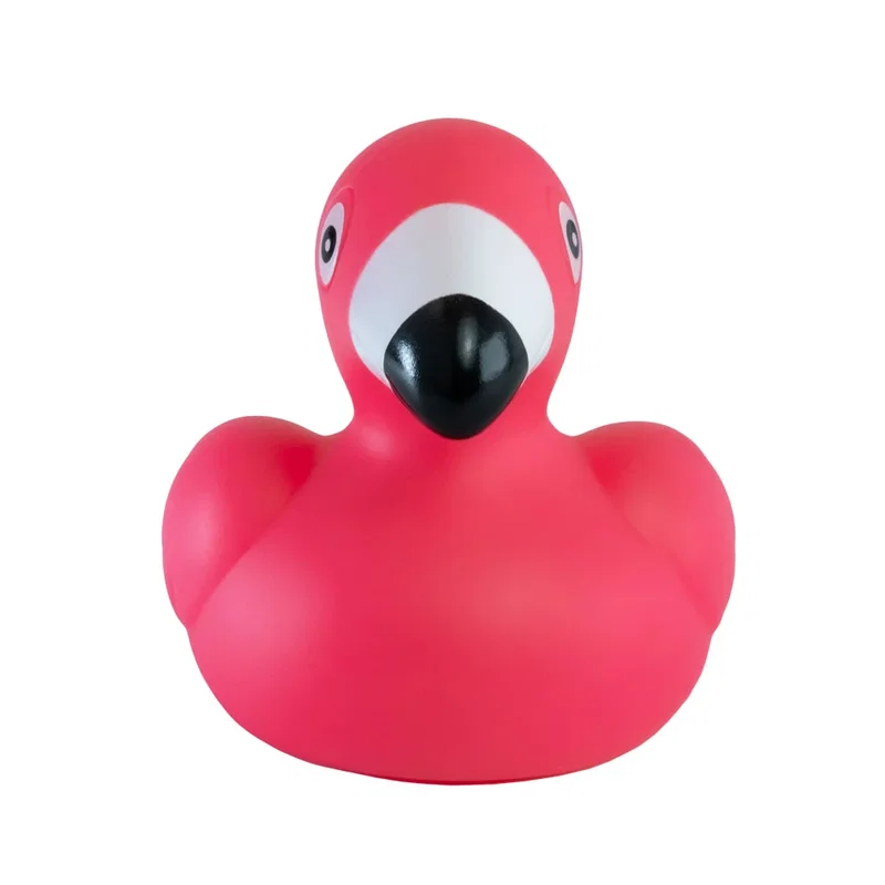 Mini Flamingo Rubber Duck — view 2