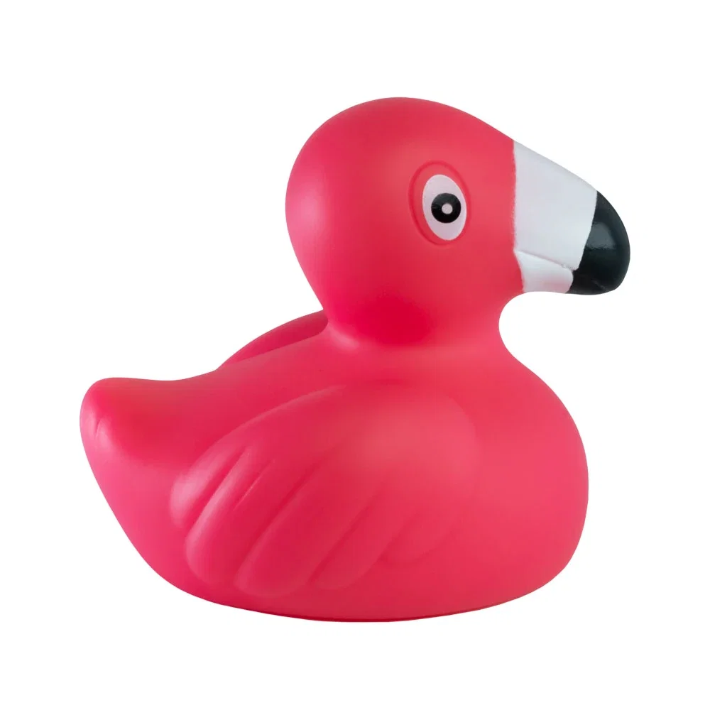 Mini Flamingo Rubber Duck — view 3