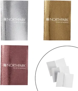 Personalized Mini Glitter Notebook