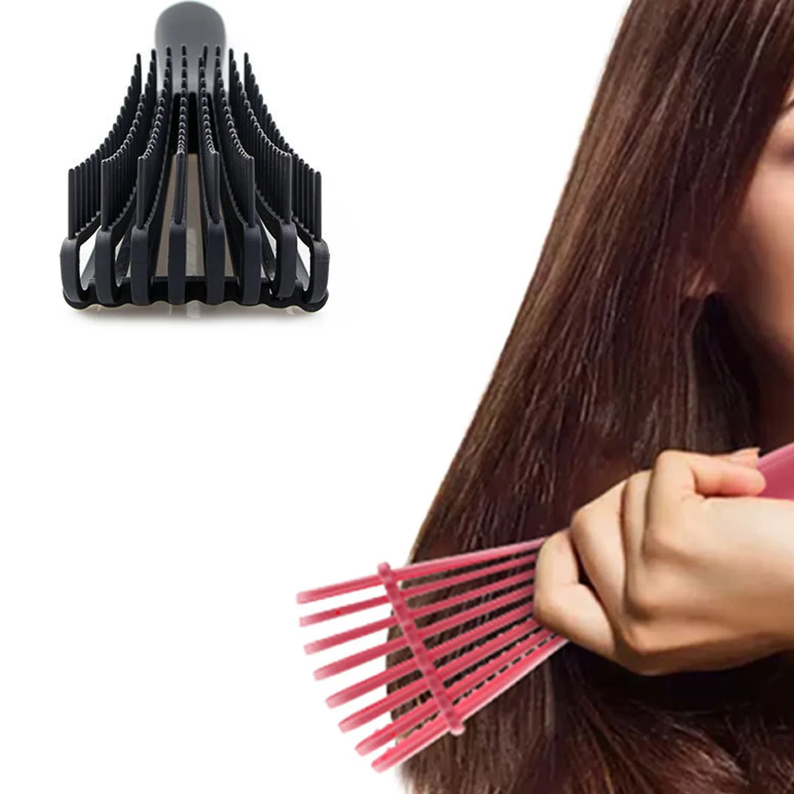Mini Hair Scalp Brush Pocket Comb — view 4