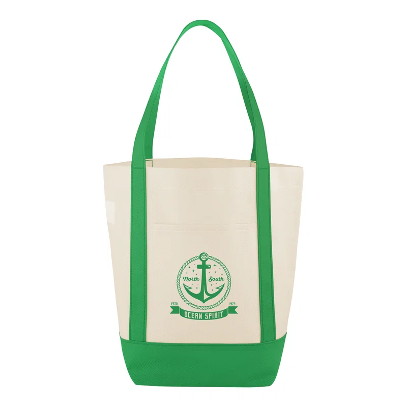 Front face sized for a one-color imprint