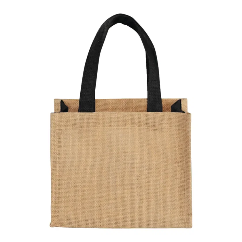 Mini Jute Gift Tote — view 2