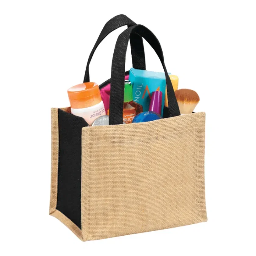 Mini Jute Gift Tote — view 3