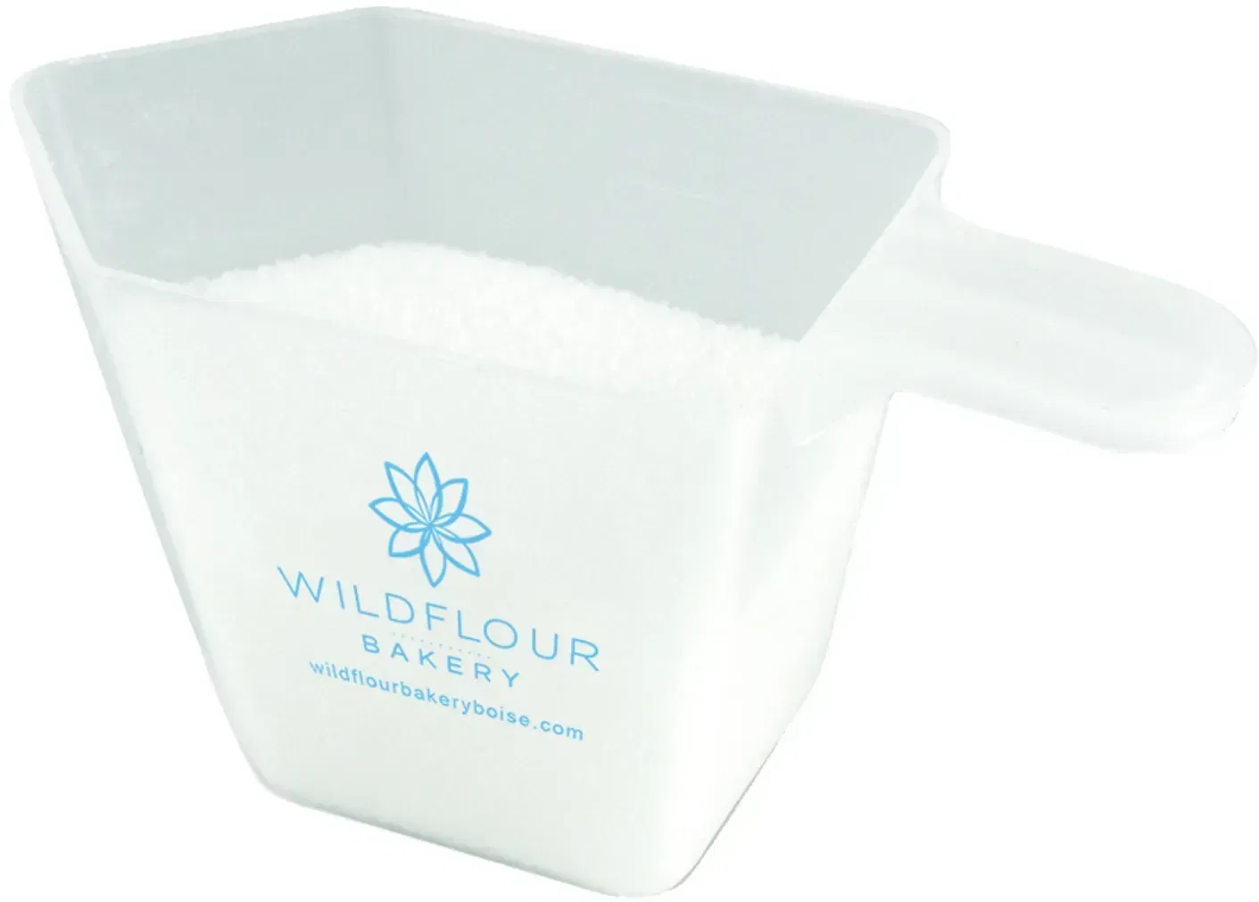 Mini-Measure 1/2 Cup Measuring Cup. Dishwasher-safe polypropylene half-cup measuring cup with non-drip spout, view 3