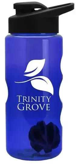 Mini Mountain Tritan® Shaker Bottle with Drink-Thru Lid (22 oz.) — view 4