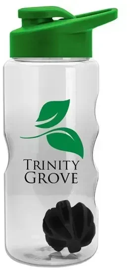 Mini Mountain Tritan® Shaker Bottle with Drink-Thru Lid (22 oz.) — view 6